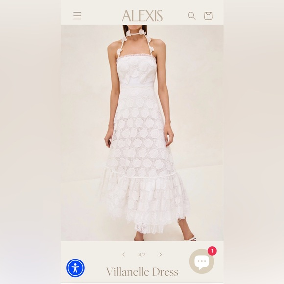 NWT Alexis Villanelle Dress - Picture 2 of 14